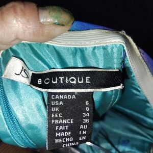 JS Boutique Green High Low Dress